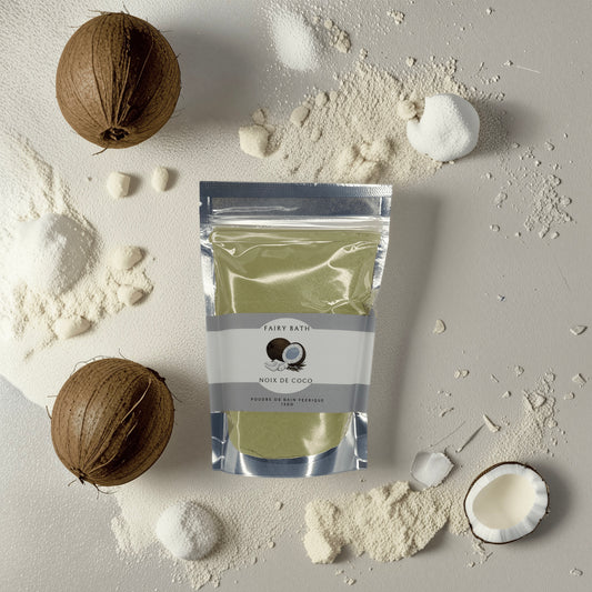 Poudre de bain - Noix de coco