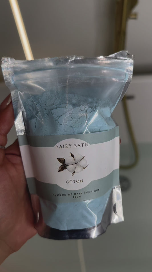 Poudre de bain - Fleur de coton